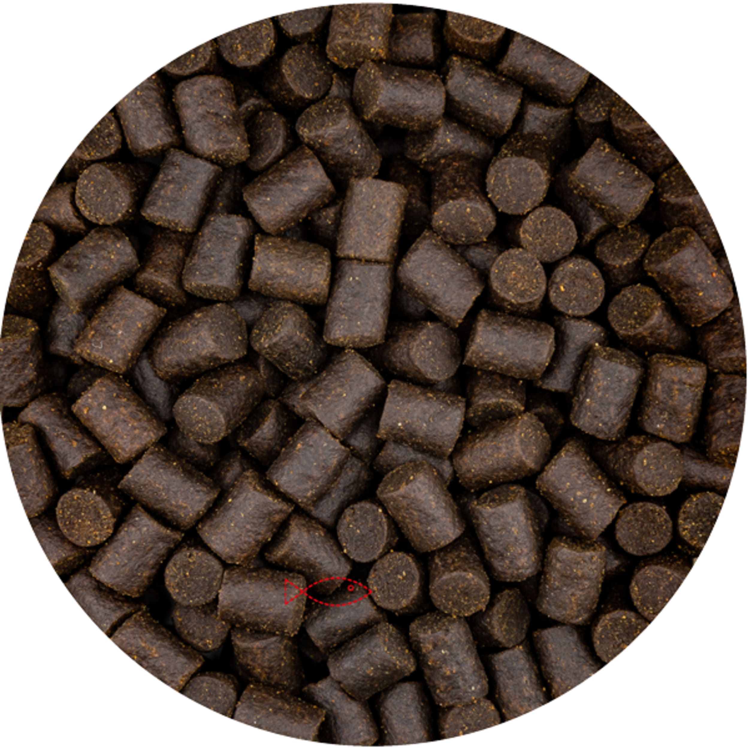 Aliments d'esturgeon 8 mm (15 kilos de sac)