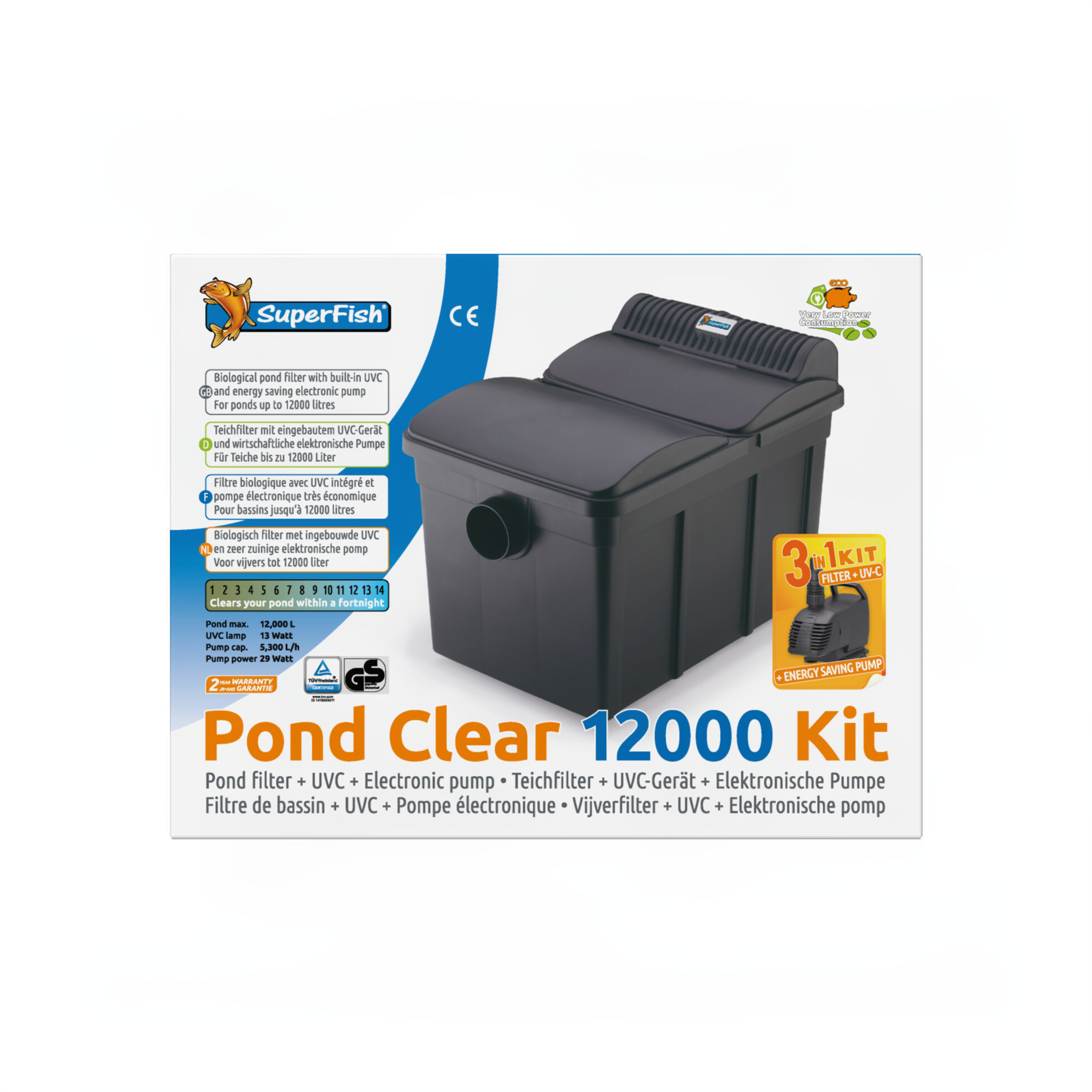 Kit Pondclear 12000